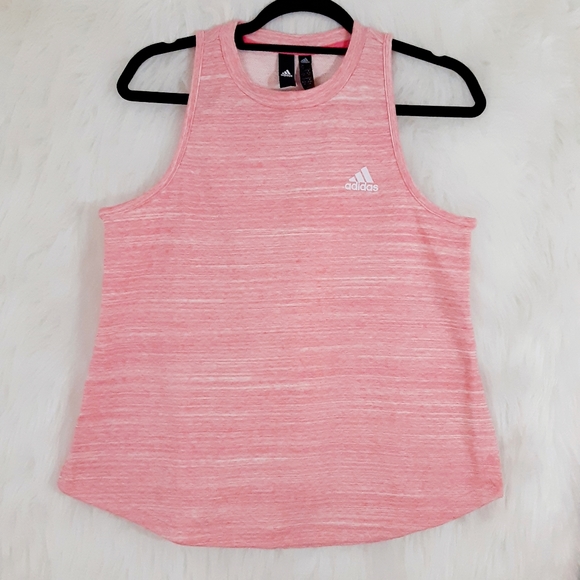 adidas Tops - Adidas Pink Sleeveless Sports Tank Top Size M